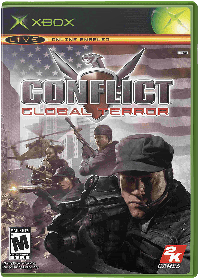 Conflict Global Terror Xbox US box art